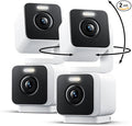 WYZE Duo Cam Pan 2 Pack, Indoor/Outdoor IP65 2K 360° Pan/Tilt Smart Home by WYZE