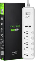 Zooz Z-Wave Long Range Power Strip ZEN20 800LR by ZOOZ