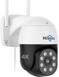 Hiseeu 4K 8MP Security Camera Outdoor, Wireless Home Security Camera by Hiseeu