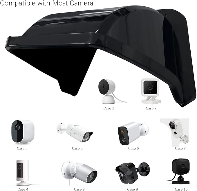 Security Camera Sun Rain Cover Shield Cover Shield - Image 3