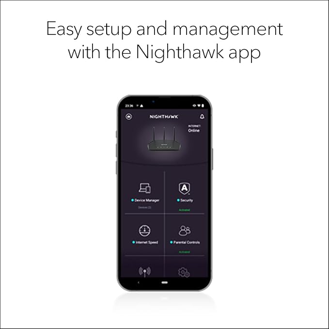 NETGEAR Nighthawk WiFi 6 Router – Router Only, AX3000 3 Gbps Wireless Speed – - Image 5