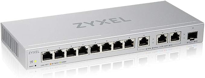 Zyxel 12 Port Network Switch | 10Gb Multi Gigabit Switch | Web Managed | 8X 1G by ZYXELNETWORKS