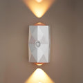 Rechargeable Motion Sensor Night Light, Magnetic RGB Color Changing LED Ambient by ZSYZDL