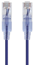 Monoprice - 116318 SlimRun Cat6A Ethernet Patch Cable - Snagless RJ45 UTP Pure by Monoprice