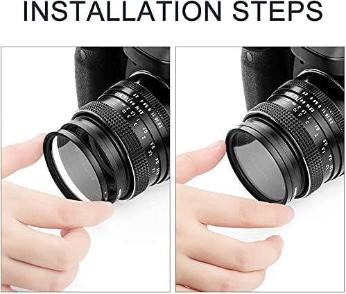 Sedremm Compatible with 52mm Star Filter 3 Pieces Starburst Lens Filter Canon - Image 5
