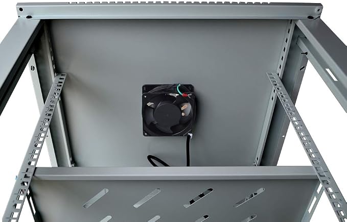 15U Wall Mount Server Rack Cabinet – 19" Network Rack Enclosure, PDU & Shelf - Image 9