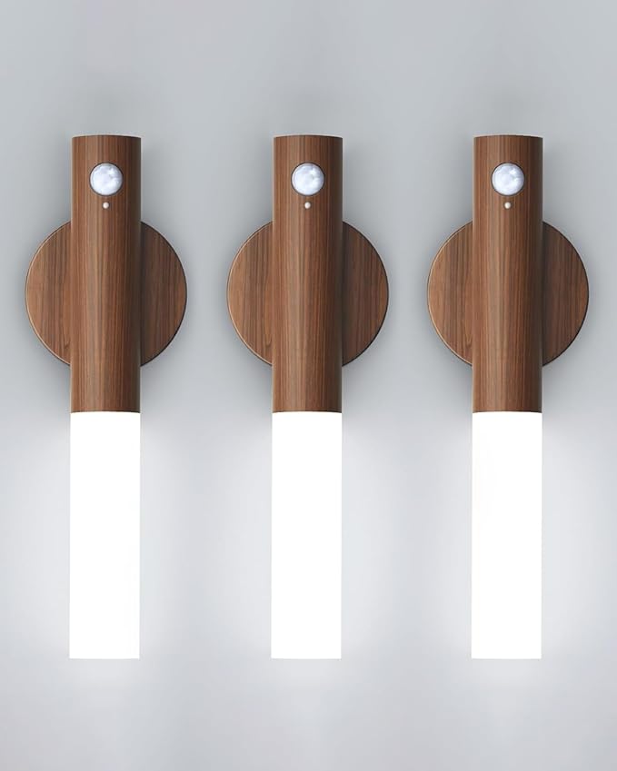 iThird Battery-Operated Wall Sconce Wall Lights: 2200mAh Rechargeable Motion by iThirdHomeOutdoorLighting