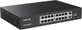 Real HD 16 Port PoE Switch, High Power 300W, 16 PoE+ 100Mbps Ports by RealHD