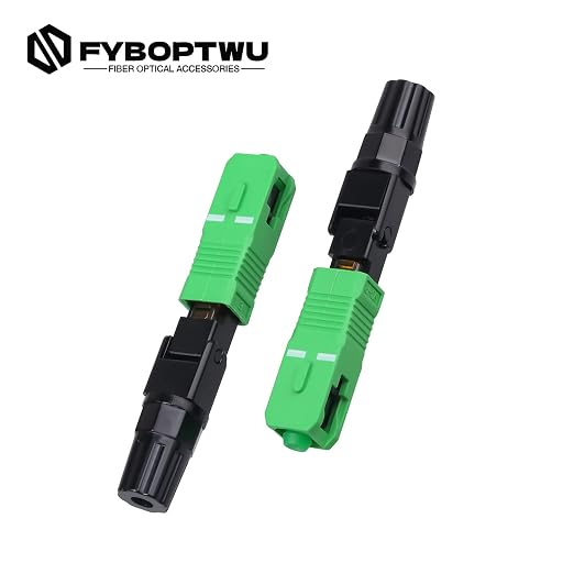 20 pcs SC-APC Fiber Optic Quick Assembly Connector Fiber Optic Fast Connectors - Image 5
