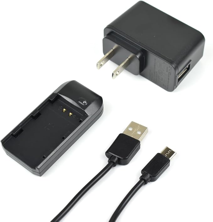 NP-FV5 Battery Charger with Charging Plug and USB Cable by Unknown