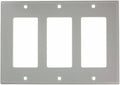 Leviton 3-Gang Decora/GFCI Device Decora Wallplate, Standard Size, Device Mount by Leviton