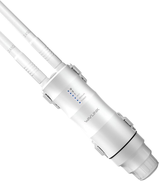 Outdoor WiFi Access Point, WAVLINK WiFi Router Extender, AC600 High Power Dual by WAVLINK%C2%AE
