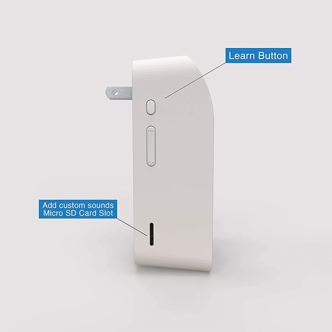 Ecolink Z-Wave 700 Chime + Siren, Z-Wave Plus S2 Enabled, - Image 2