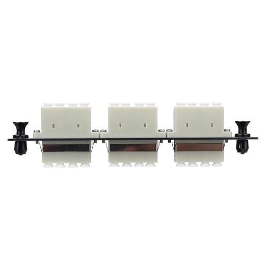 2-Pack LC/MM Fiber Patch Panel, 3 Multimode Gray 4 Channels LC Adapters - Image 8