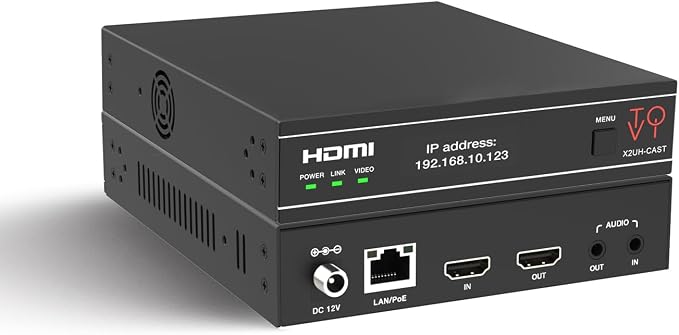 ToVi X2 Series 4K Network Video Streamer AV Over IP Encoder by OREI