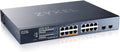 Zyxel 16 Port PoE 2.5Gb Switch | Smart Managed Network Ethernet Switch | 8X by ZYXELNETWORKS