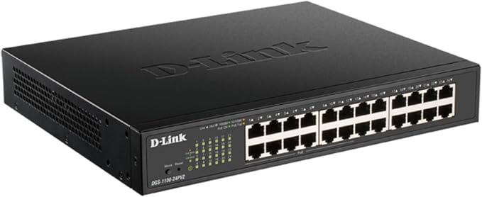 D-Link 24-Port Gigabit Smart Managed PoE+ Switch | 12 PoE+ Ports - Image 12