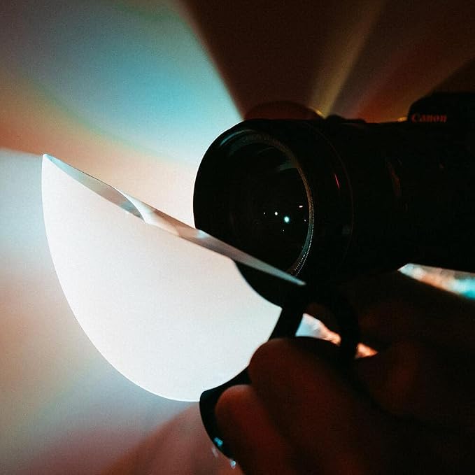 Prism Lens Handheld Diopter Filter 100mm Creative Photography Foreground Blur - Image 2