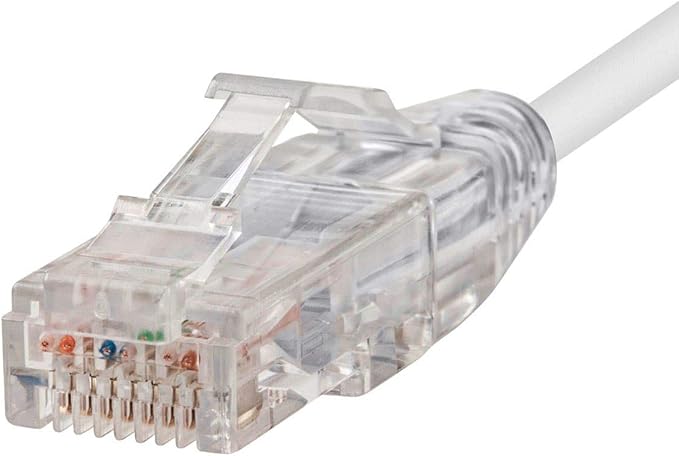 Monoprice Cat6 3ft White Component Level Patch Cable UTP 28AWG 550MHz Pure Bare - Image 3