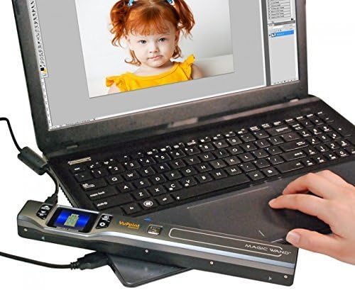 Vupoint Solutions PDSDK-ST470R-VP Magic Wand Portable Scanner ST470 w/ Docking - Image 7