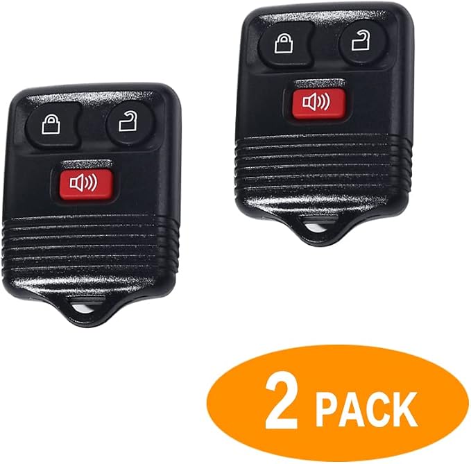 2 Replacement Keyless Entry Remote Control Key Fob Clicker Transmitter，fits Ford - Image 3