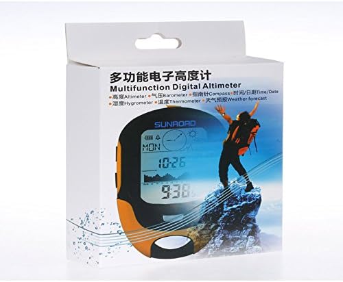 Barometer Altimeter Compass LCD Digital Thermometer Watches-Hygrometer Weather - Image 8