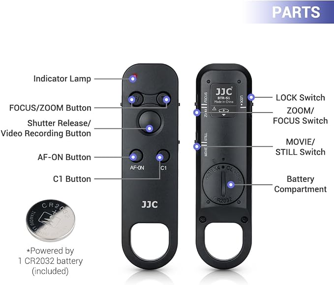 JJC Wireless Bluetooth Remote Controller Replaces Sony RMT-P1BT - Image 4