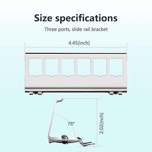 6-Port Metal DIN-Rail Mounting Module - Image 6