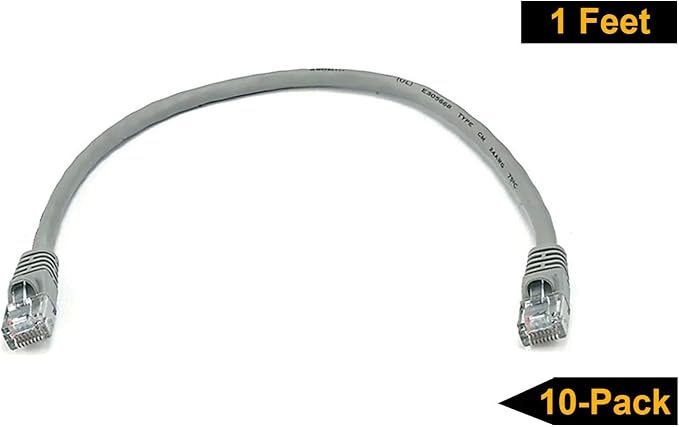 iMBAPrice 15' Cat5e Network Ethernet Patch Cable, 10 Pack - Image 6