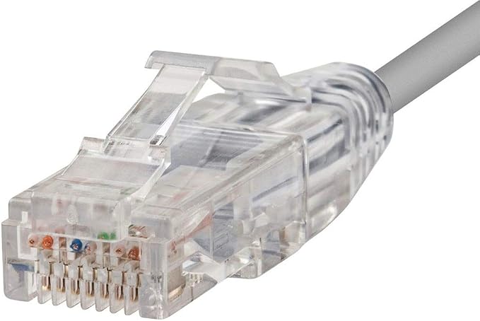 Monoprice Cat6 2ft Gray Component Level Patch Cable UTP 28AWG 550MHz Pure Bare - Image 3