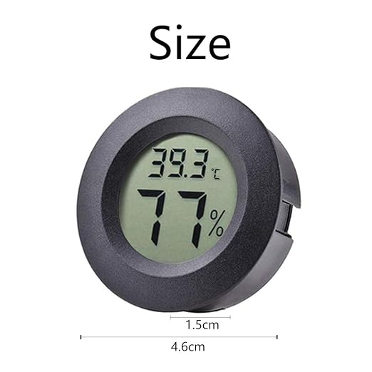 6-Pack Mini Hygrometer Thermometer Digital LCD Monitor Indoor/Outdoor Humidity - Image 6