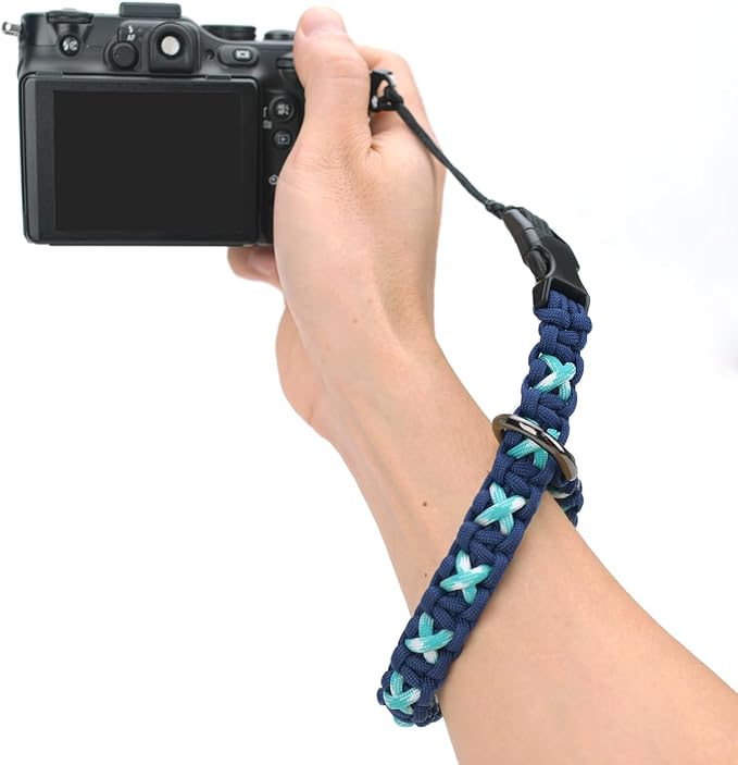 VICHUNHO Camera Wrist Strap, Secure & Adjustable DSLR Camera Hand Strap by VicHunHo