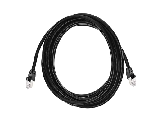Monoprice Cat6A 14ft Black Patch Cable Double Shielded 26AWG 10G Pure Bare - Image 4