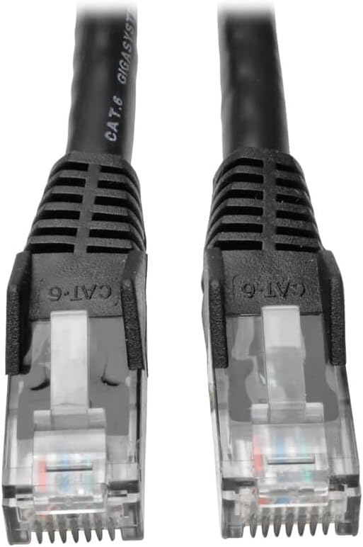 TRIPP LITE Cat6 Gigabit Snagless Molded UTP Patch Ethernet Cable, RJ45 by TrippLite