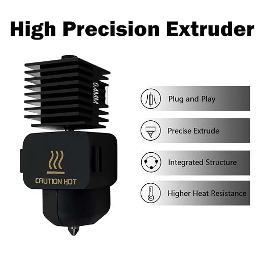 HzdaDeve 4 Pack 0.2MM 0.4MM 0.6MM A1 Mini/A1/A2L Hotend Print Head Hot End Kit - Image 2