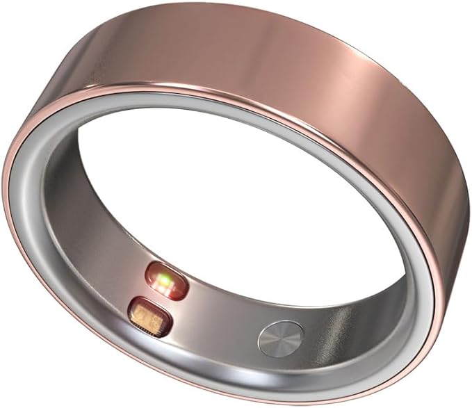 Smart Ring Health Tracker 5ATM Waterproof Sport Ring Exclusive Vibration Alerts by Unknown