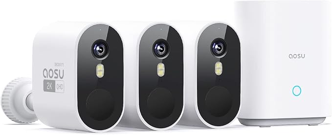 aosu 2K Add-on Camera, Requires WirelessCam/SolarCam aosuBase - Image 8