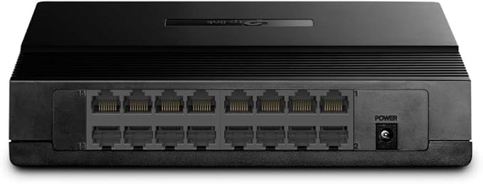 TP-Link 16 Port 10/100Mbps Fast Ethernet Switch, Desktop or Wall-Mounting - Image 3