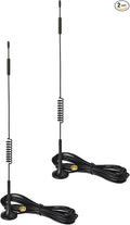Superbat 4G LTE Antenna 7dBi Magnetic SMA Male Cellular Antenna 2-Pack by SUPERBAT