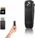 Mini Body Camera with Audio and Video Recording, POV Camera with 32G Card Body by Kaysunlink