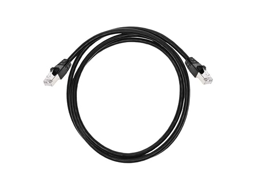 Monoprice Cat6A 5ft Black Patch Cable Double Shielded 26AWG 10G Pure Bare - Image 4