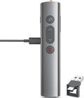 Wireless Presentation Clicker PowerPoint Remote: USB C A Presenter PPT Power by UBUYONE%C2%AE