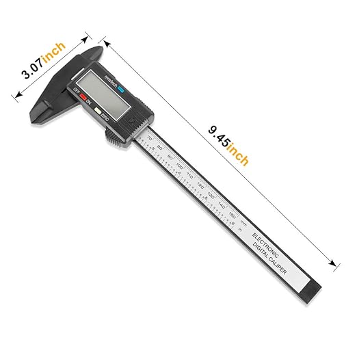 Digital Caliper, Sangabery 0-6 inches Caliper - Image 7