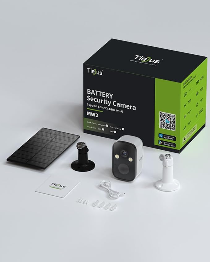 2K Solar Security Cameras Wireless Outdoor, 2.4G/5G WiFi, Powered by Sun - Image 9