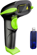 NADAMOO Wireless Barcode Scanner 328 Feet Transmission Distance USB Cordless 1D by NADAMOO