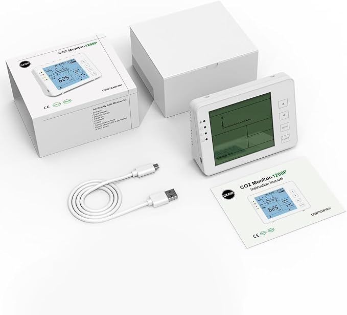 GZAIR CO2 Air Quality Monitor - Image 5