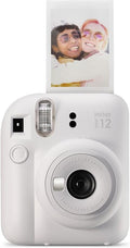 Fujifilm Instax Mini 12 Instant Film Camera, Clay White by FUJIFILM