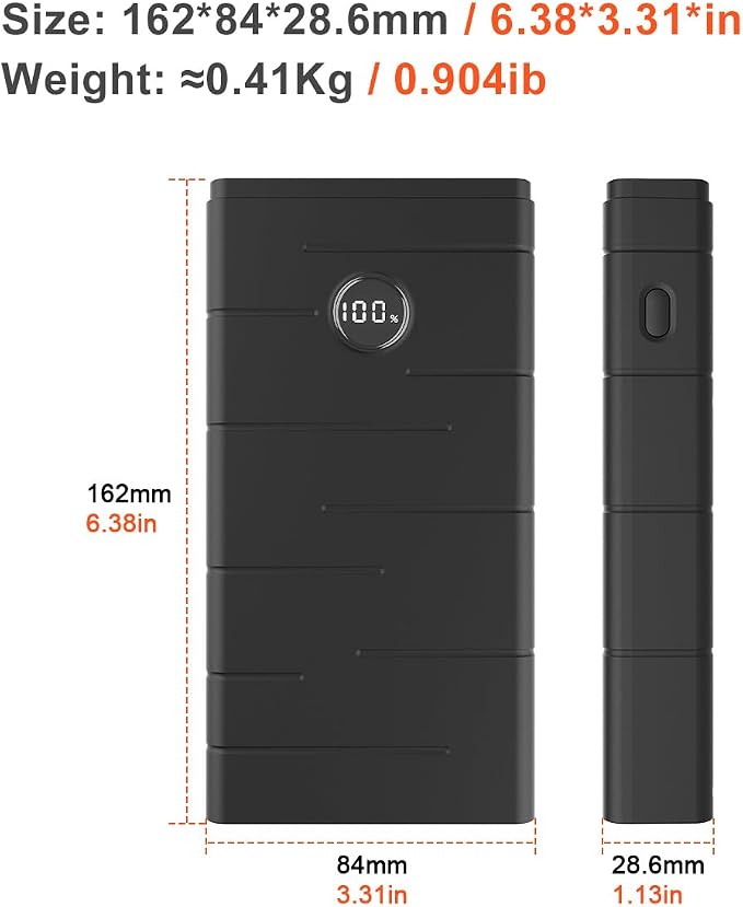 Talentcell 12V 7000mAh Lithium ion Battery Pack, PD 45W USB-C Portable Power - Image 4