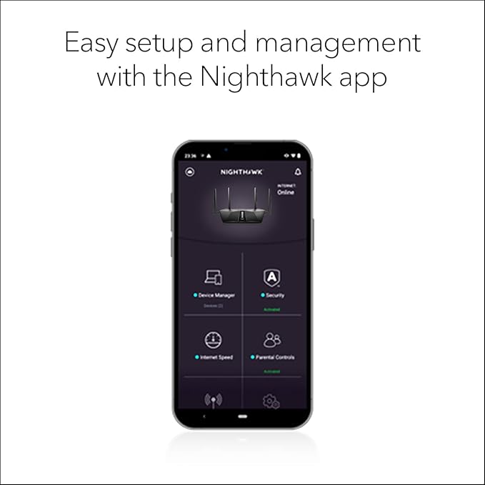Netgear Nighthawk 5-Stream AX3600 Dual-Band WiFi 6 Router - Image 5