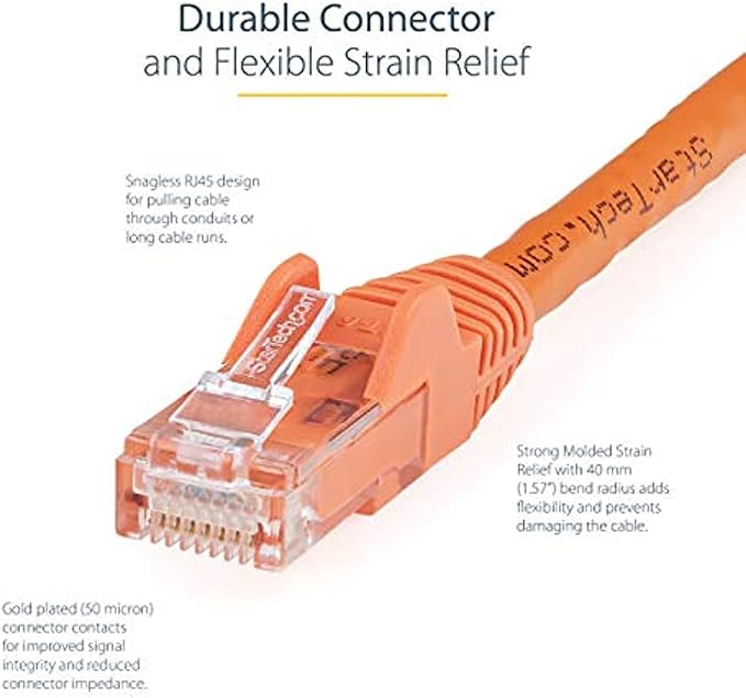 StarTech.com 9ft CAT6 Ethernet Cable - Image 3